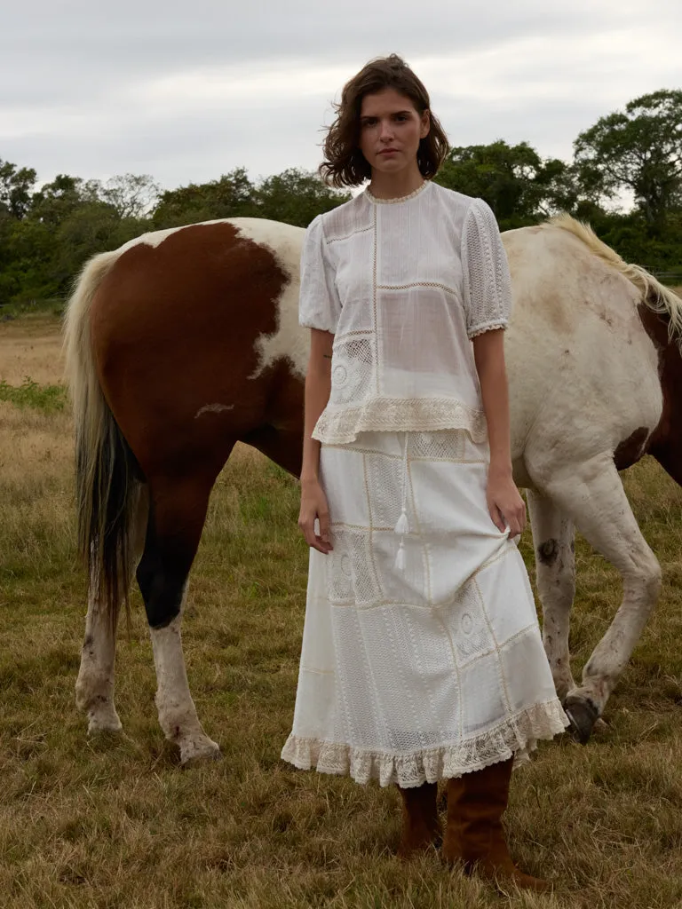 Louisa Skirt sold by Lingua Franca NYC product image thumbnail 3