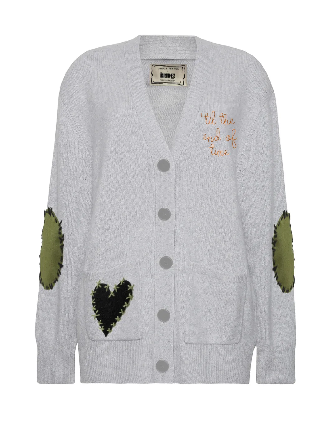 "frank" Cluny Cardigan sold by Lingua Franca NYC