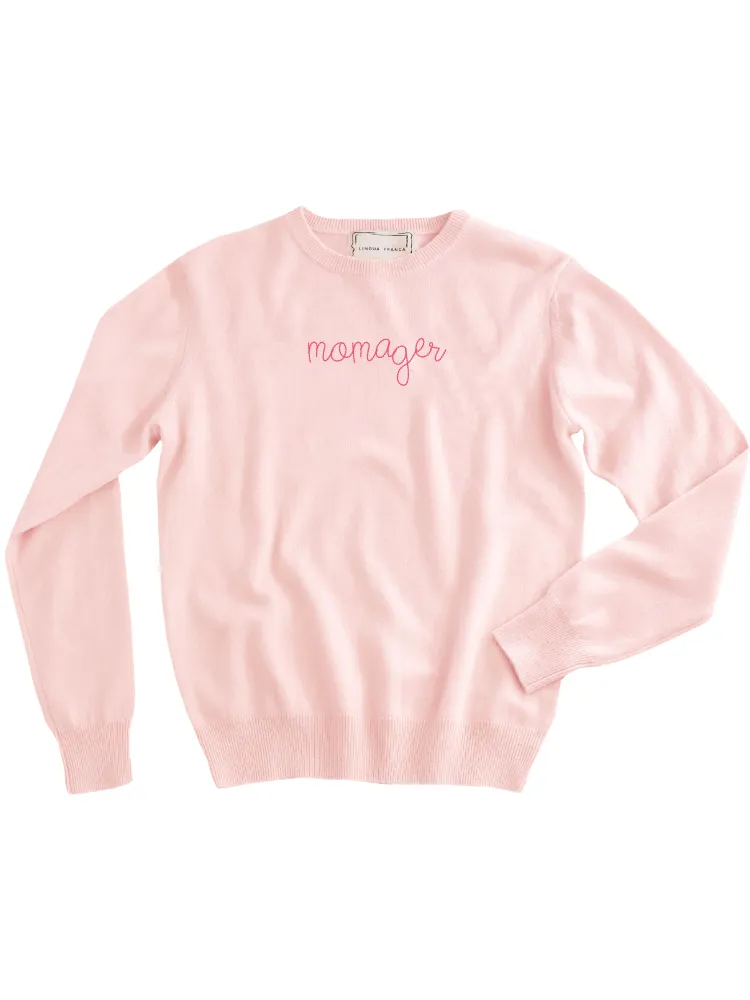 "momager" Women's Crewneck sold by Lingua Franca NYC product image thumbnail 4