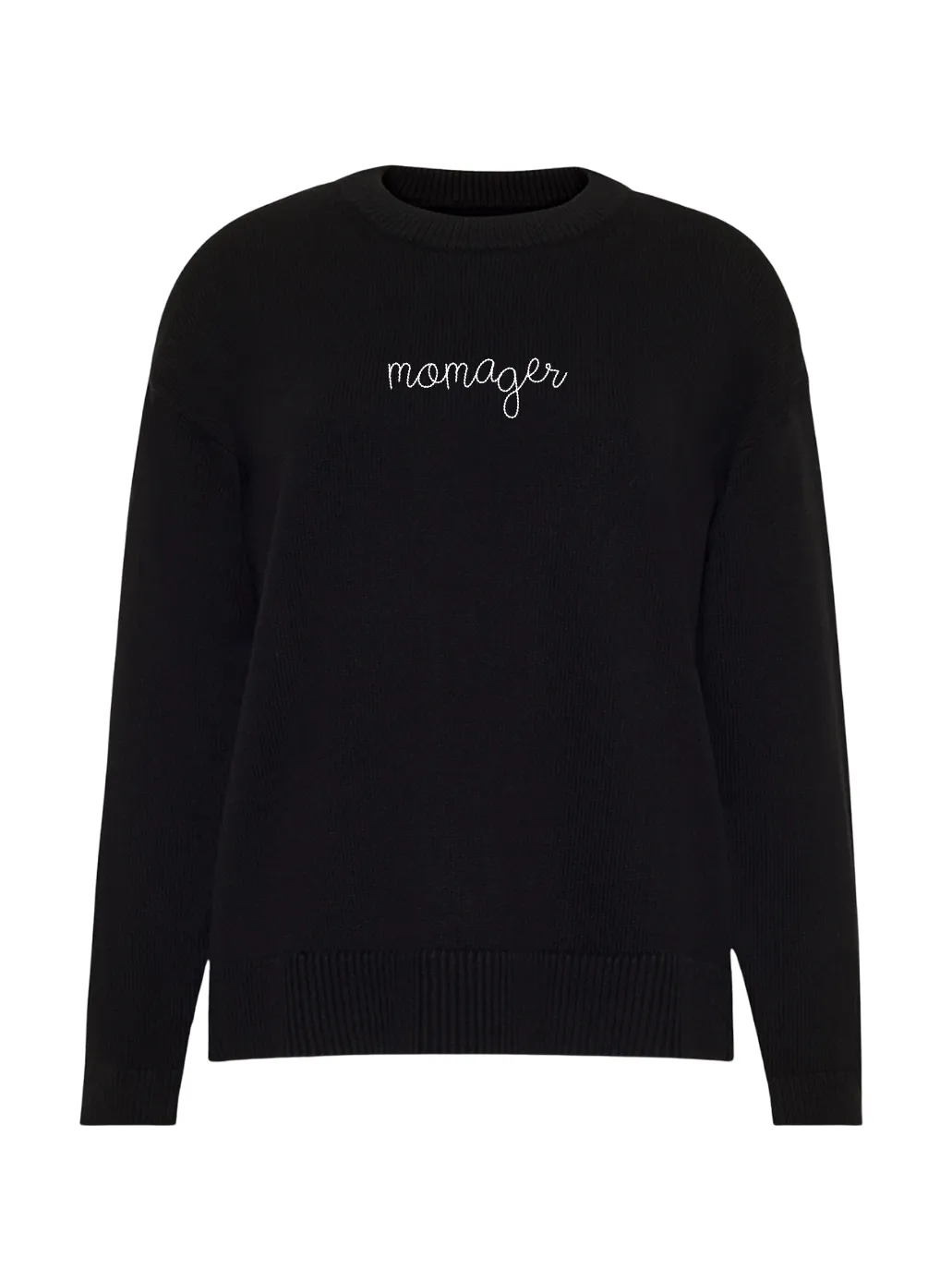 "momager" Maxine Sweater sold by Lingua Franca NYC product image thumbnail 5
