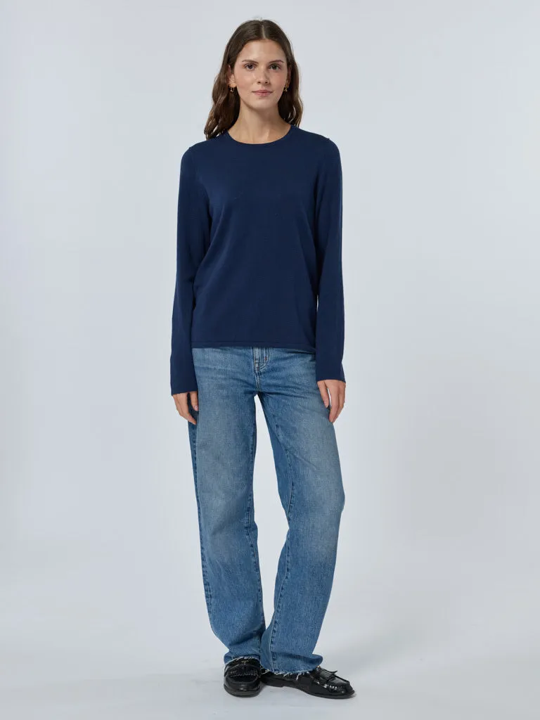 Custom Mara Cotton Crewneck sold by Lingua Franca NYC product image thumbnail 4