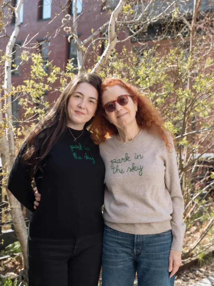 "park in the sky" Crewneck sold by Lingua Franca NYC