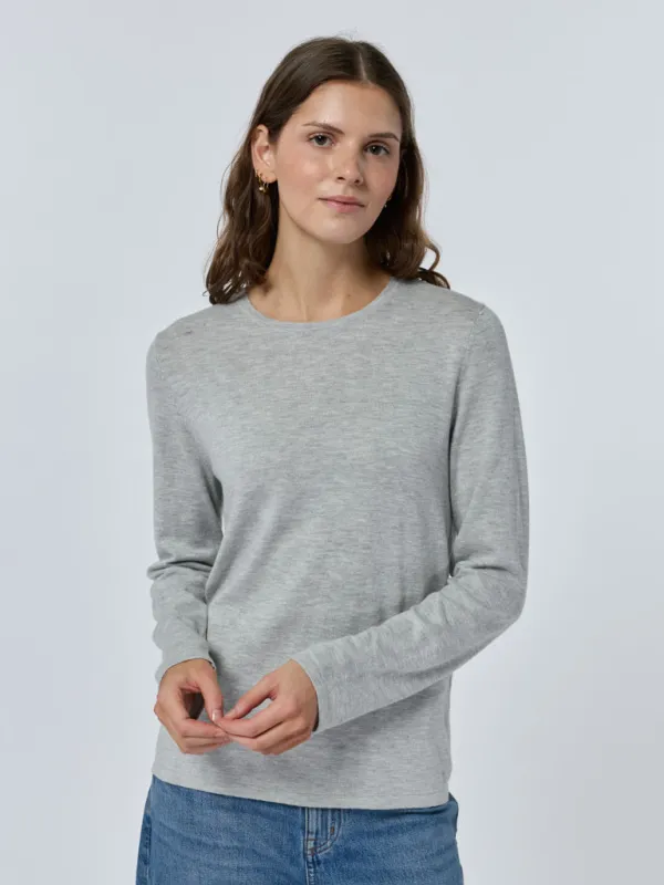 Sans Stitching, Mara Cotton Crewneck made by Lingua Franca NYC