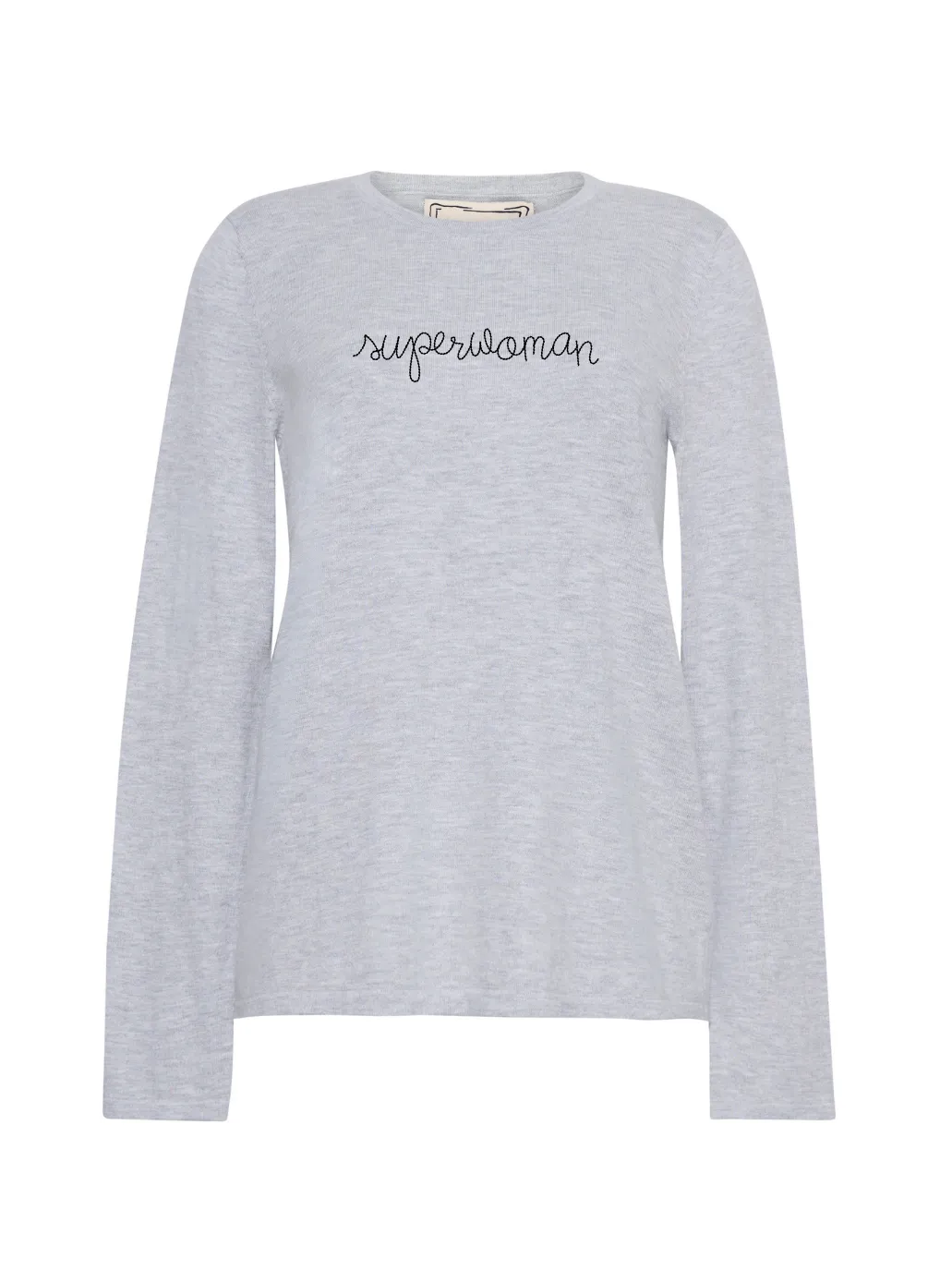 "superwoman" Mara Crewneck sold by Lingua Franca NYC product image thumbnail 2