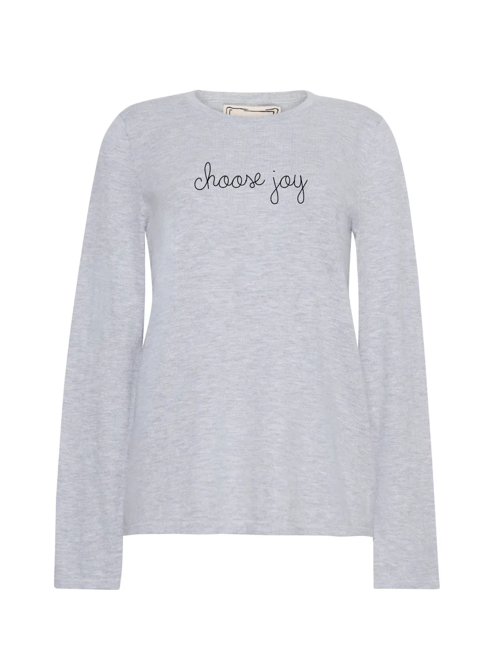 "choose joy" Mara Crewneck sold by Lingua Franca NYC product image thumbnail 5