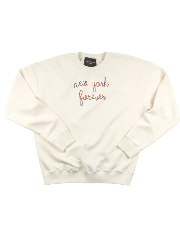 "new york forever" Women's Sweatshirt made by Lingua Franca NYC