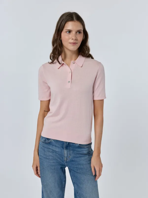 Custom Cotton Silk Polo made by Lingua Franca NYC