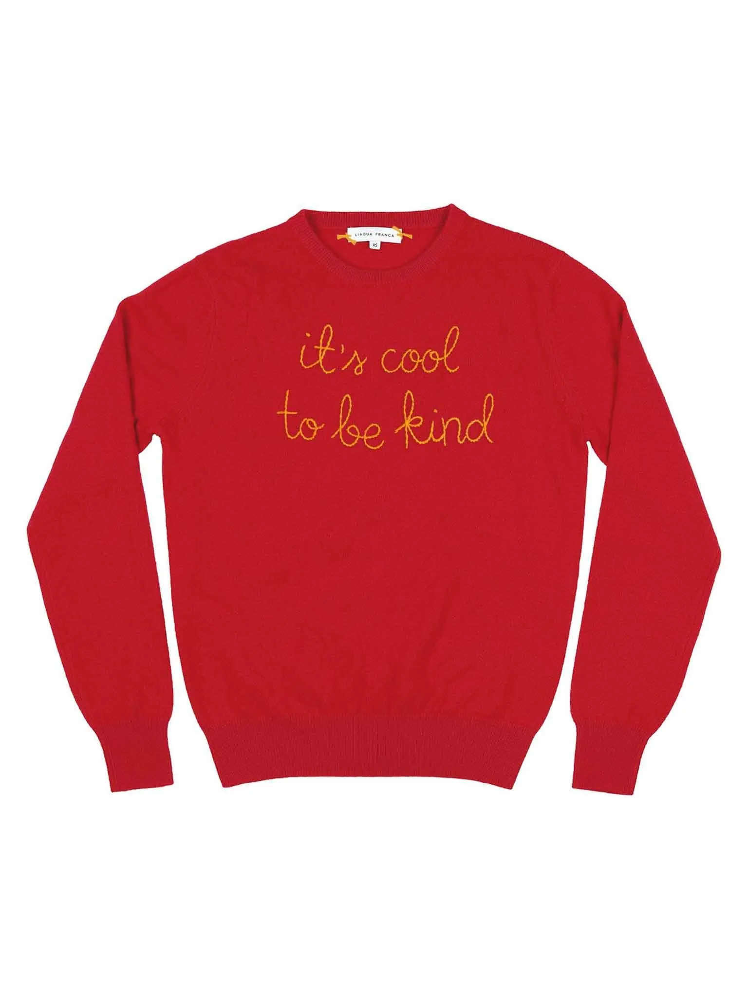 "it's cool to be kind" Crewneck sold by Lingua Franca NYC