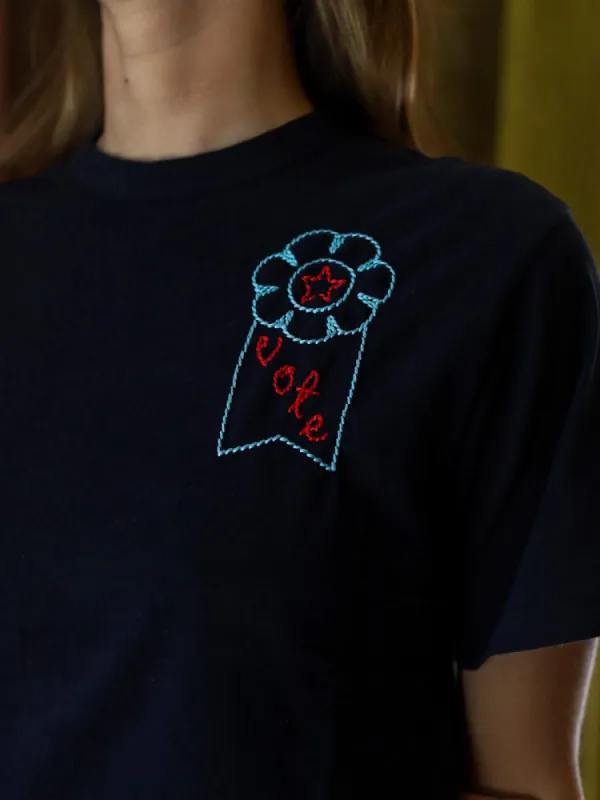 Suffragette Women's T-Shirt sold by Lingua Franca NYC