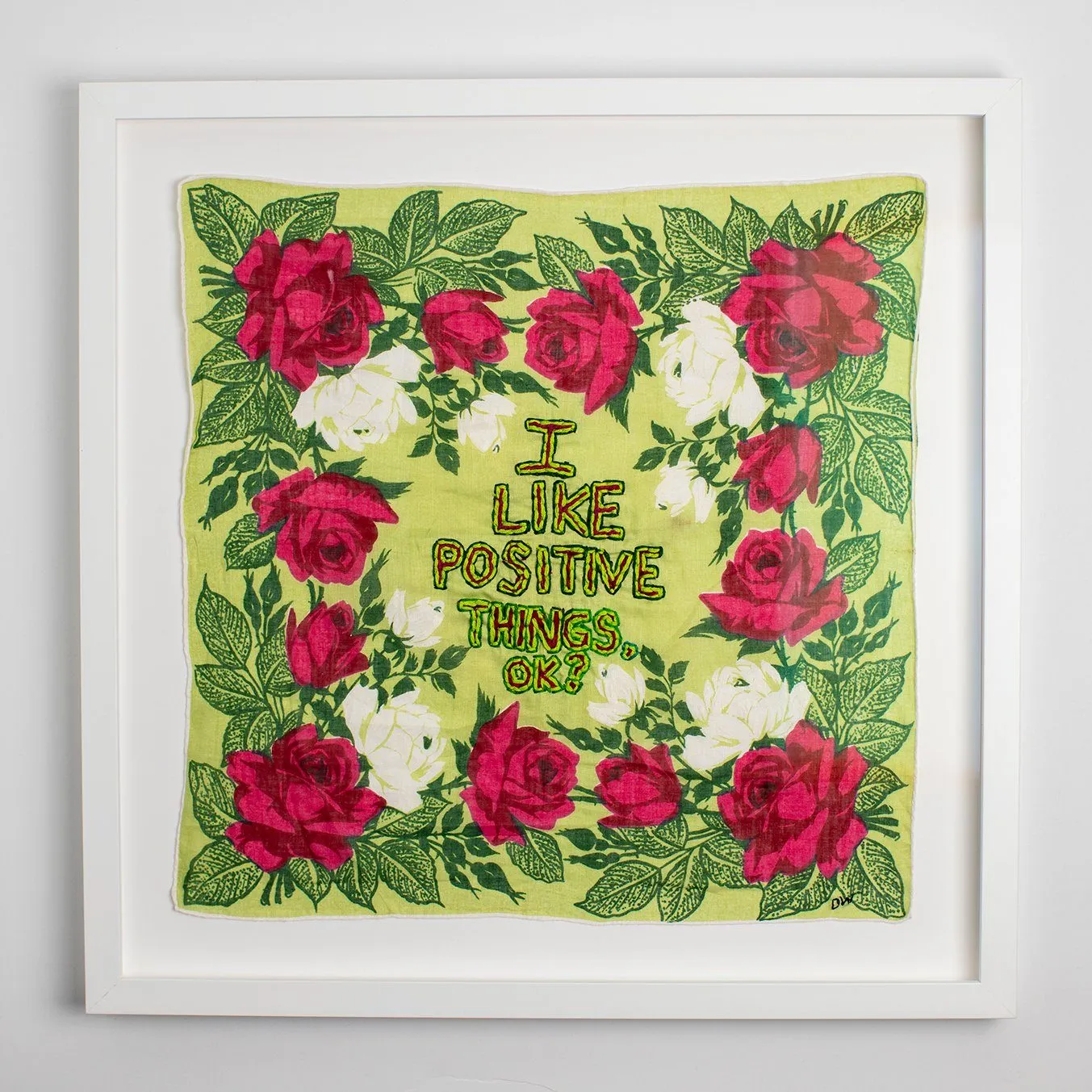 I like positive things, ok? sold by Lingua Franca NYC
