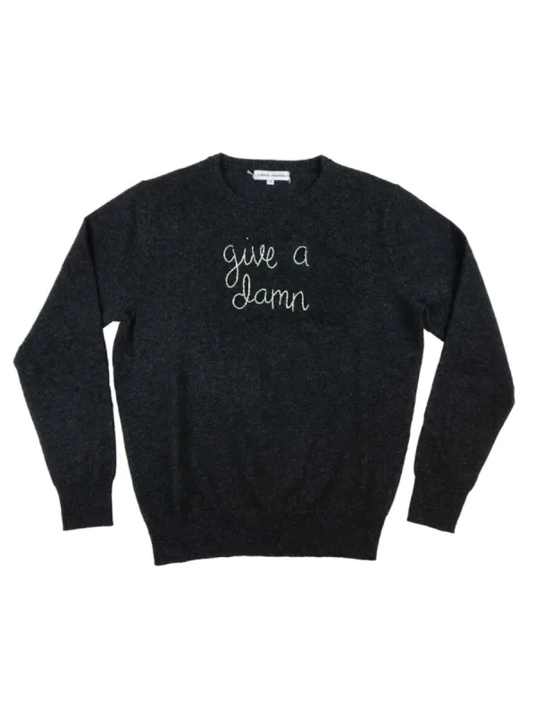 "give a damn" (mens) sold by Lingua Franca NYC
