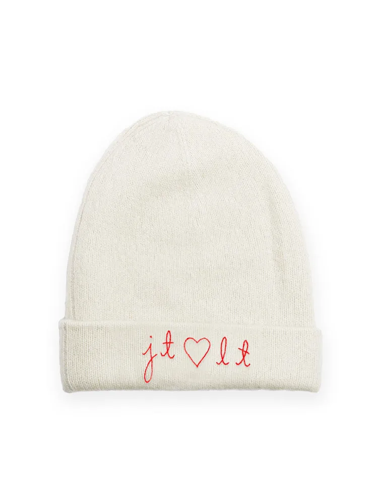 Lovers' Heart Beanie sold by Lingua Franca NYC