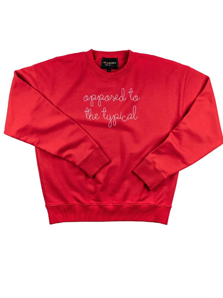 "opposed to the typical" Women's Sweatshirt sold by Lingua Franca NYC product image thumbnail 4