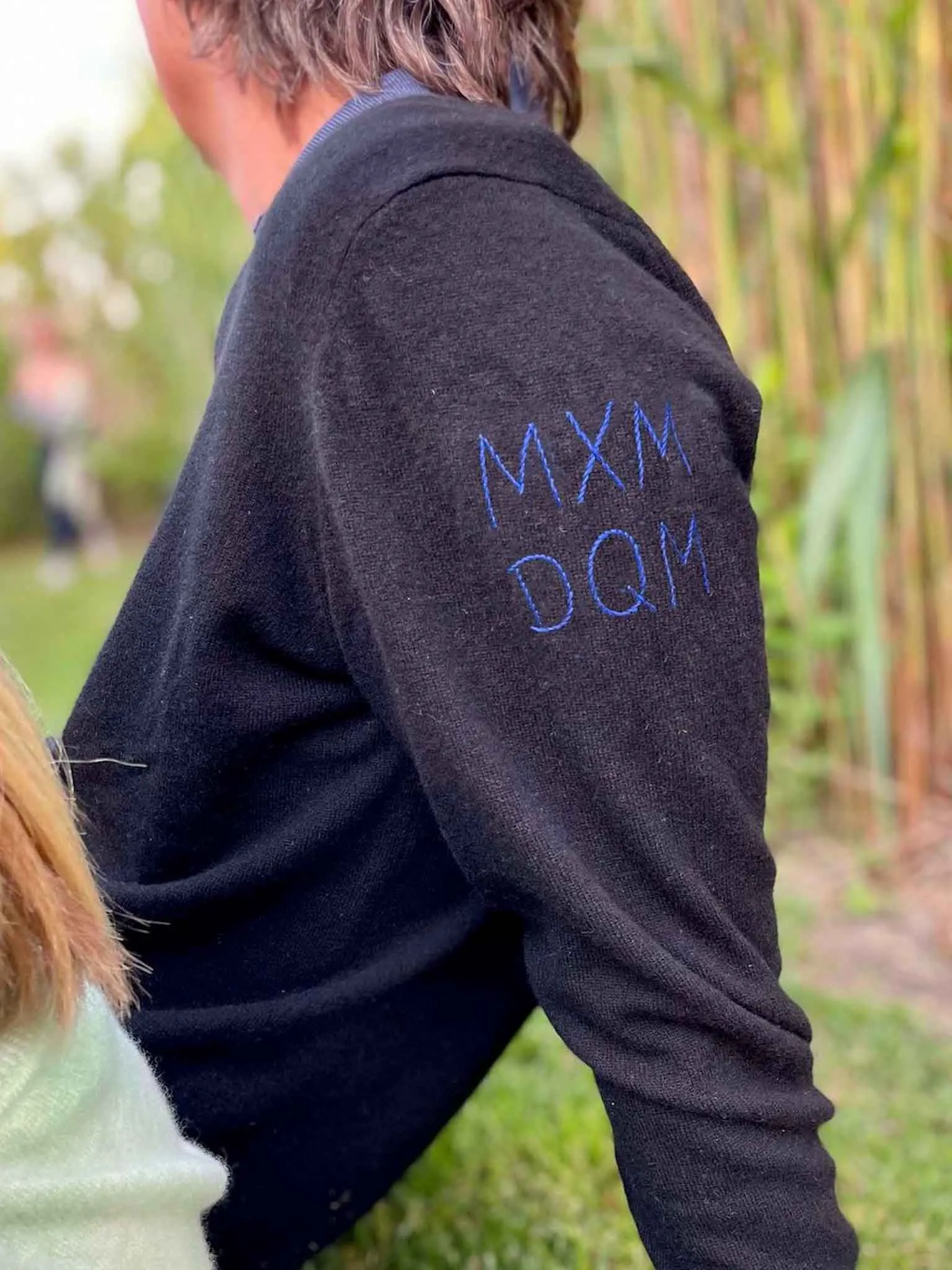 "dadda" Crewneck sold by Lingua Franca NYC