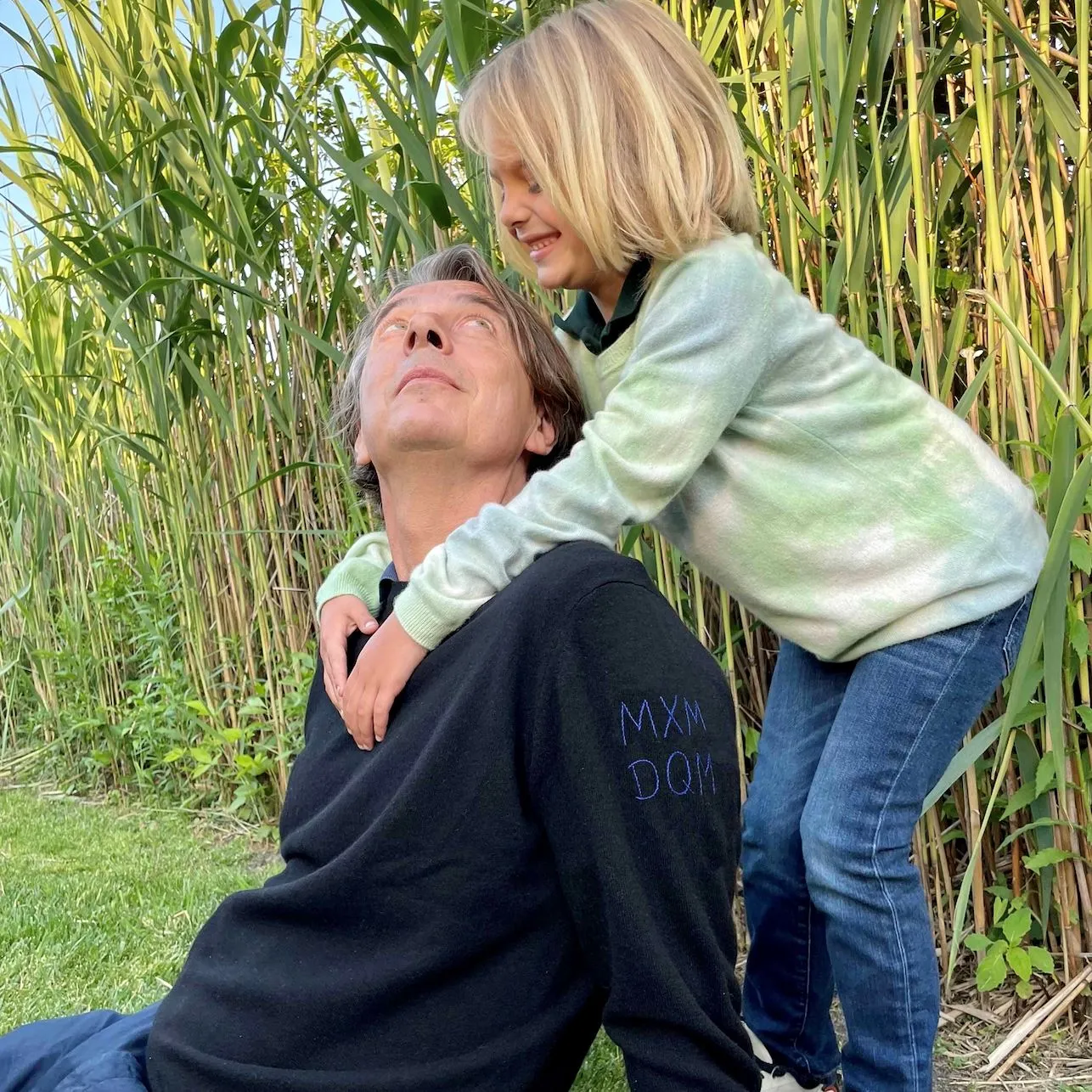 "dadda" Crewneck sold by Lingua Franca NYC product image thumbnail 4