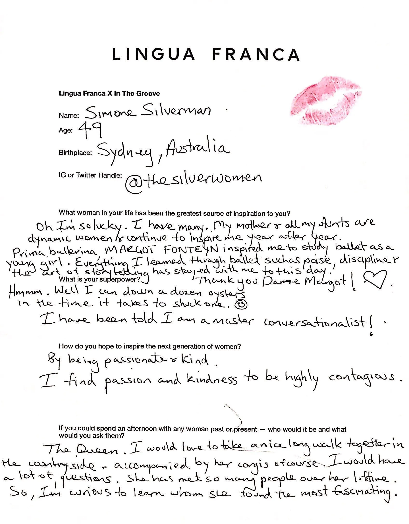 Simone Silverman sold by Lingua Franca NYC product image thumbnail 2