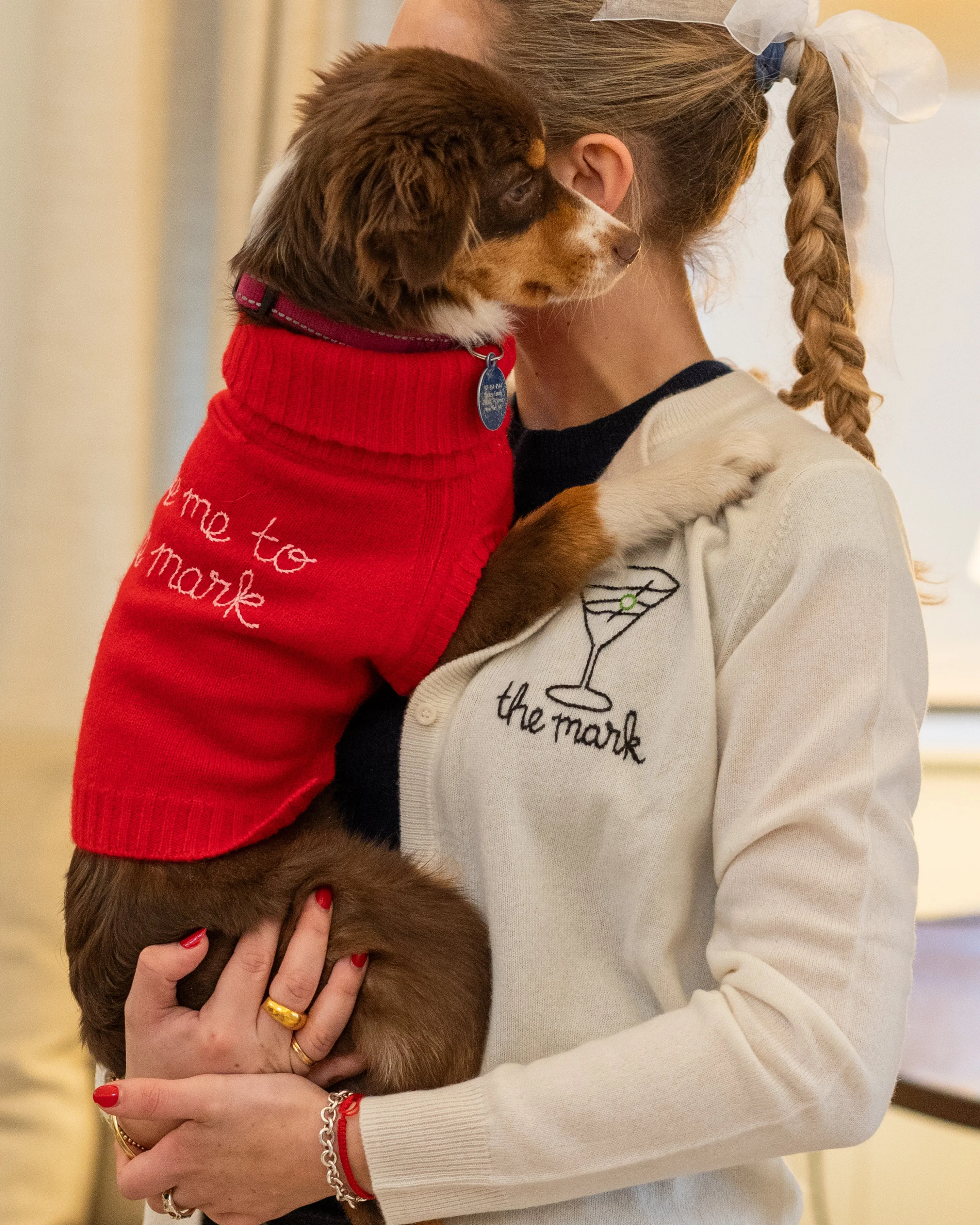 The Mark Martini Cardigan sold by Lingua Franca NYC product image thumbnail 3