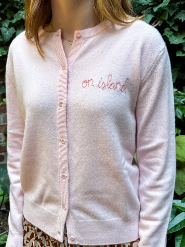 "on island" Classic Cardigan sold by Lingua Franca NYC