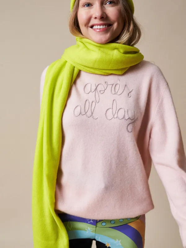 "après all day" Crewneck sold by Lingua Franca NYC