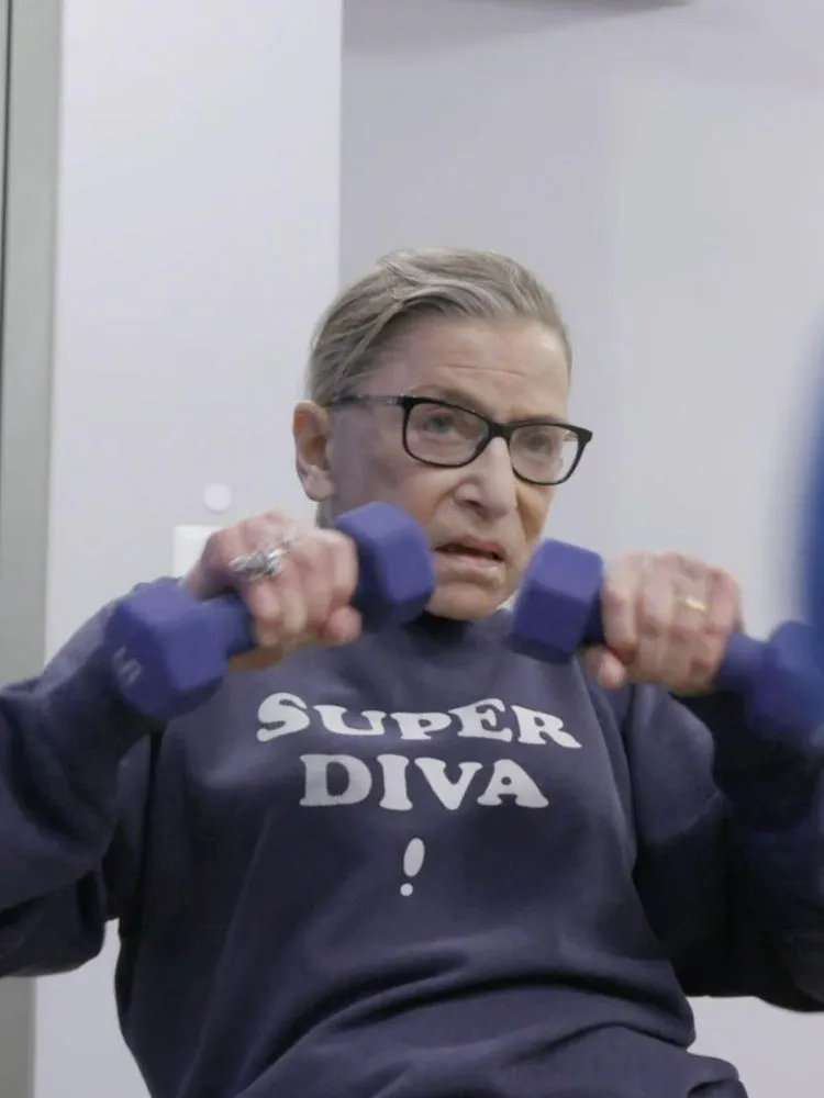 "super diva!" Crewneck sold by Lingua Franca NYC product image thumbnail 2