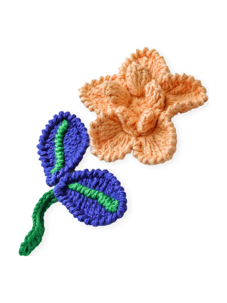 Crochet Flower Patch sold by Lingua Franca NYC product image thumbnail 2