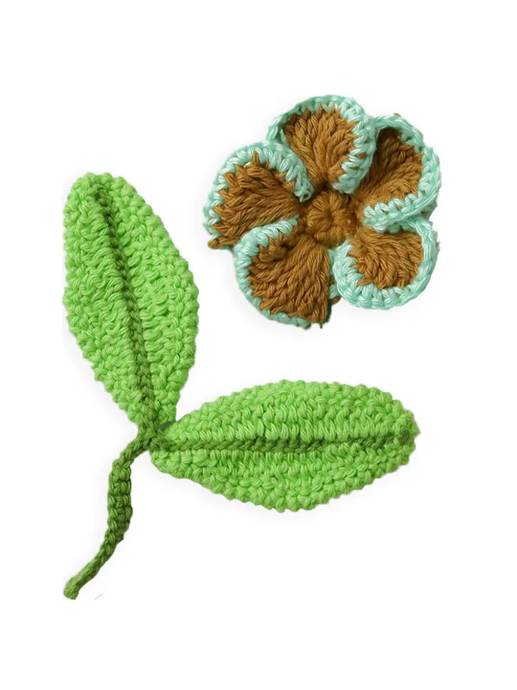 Crochet Flower Patch sold by Lingua Franca NYC product image thumbnail 5