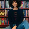 "yes si oui ja" Crewneck sold by Lingua Franca NYC