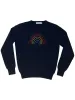 Unity Rainbow Crewneck sold by Lingua Franca NYC