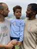 Unity Rainbow Crewneck sold by Lingua Franca NYC