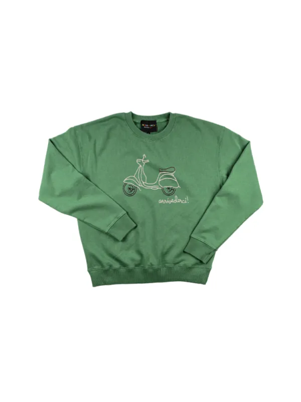 Arrivederci Men's Sweatshirt sold by Lingua Franca NYC