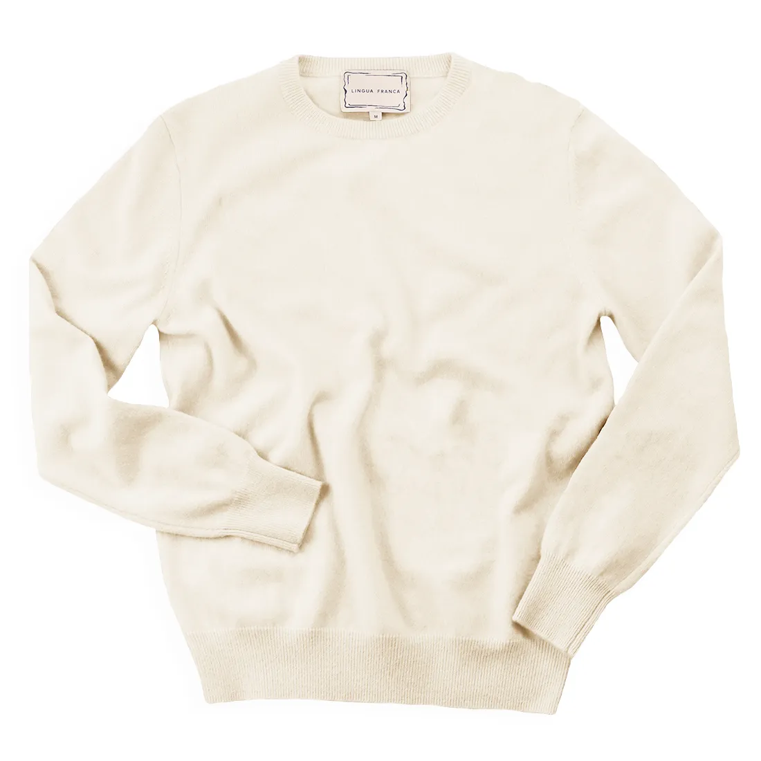 Womens Classic Crewneck, Sans Stitching sold by Lingua Franca NYC product image thumbnail 2