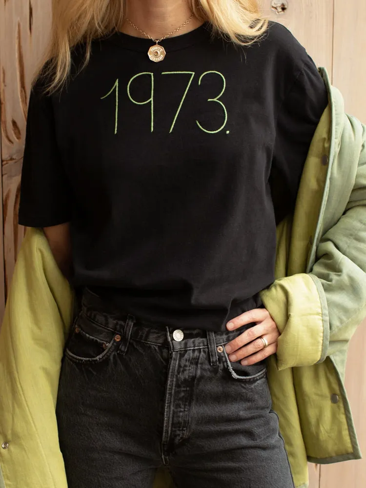 "1973" T-Shirt sold by Lingua Franca NYC