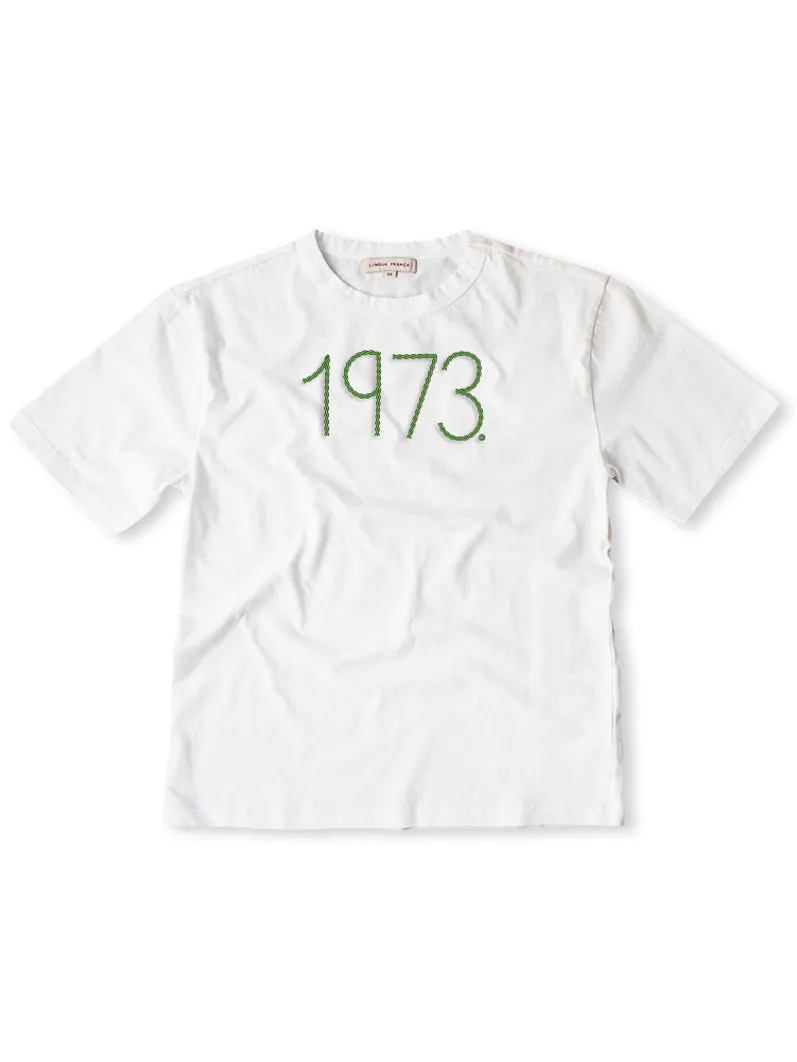 "1973" T-Shirt sold by Lingua Franca NYC product image thumbnail 3