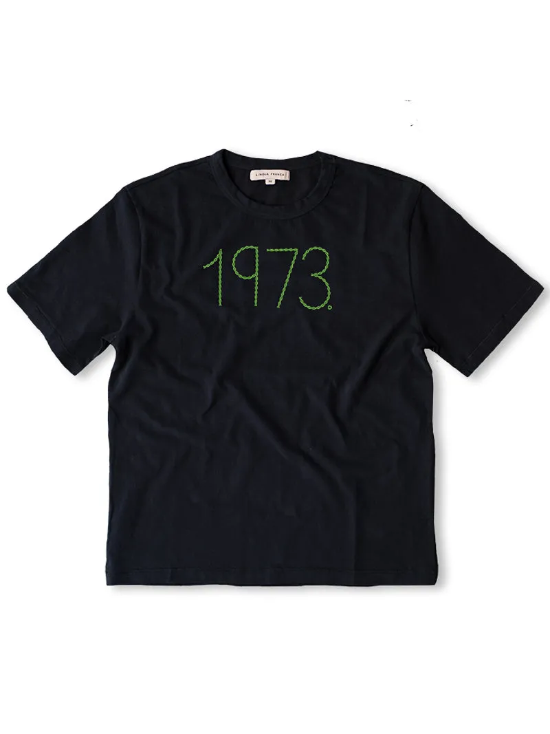 "1973" T-Shirt sold by Lingua Franca NYC product image thumbnail 4