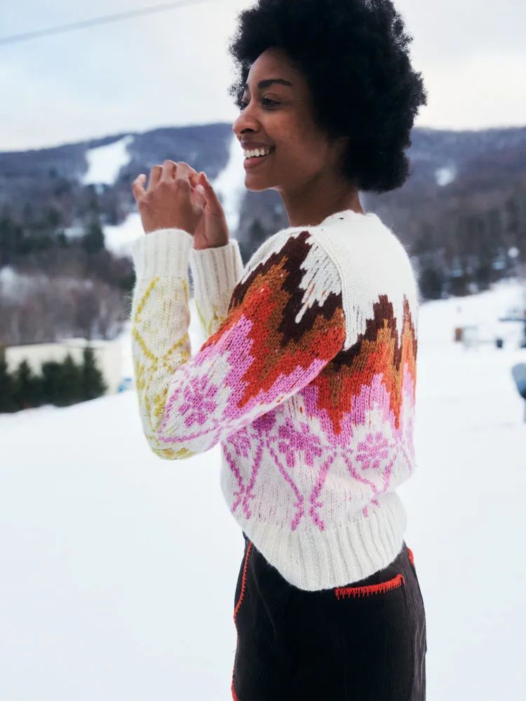 Margaux Zig Zag Sweater sold by Lingua Franca NYC product image thumbnail 5