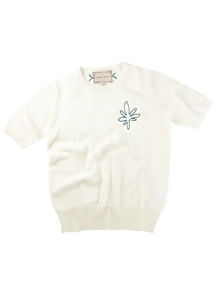 Sweet Leaf Short Sleeve sold by Lingua Franca NYC product image thumbnail 3