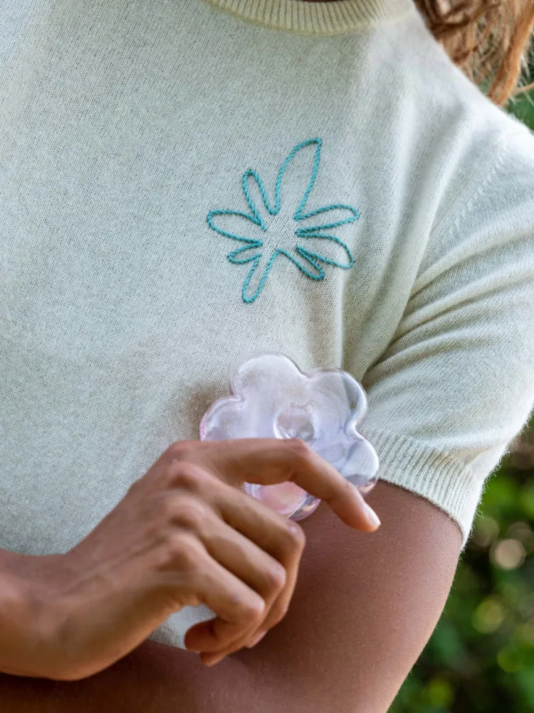 Sweet Leaf Short Sleeve sold by Lingua Franca NYC product image thumbnail 2