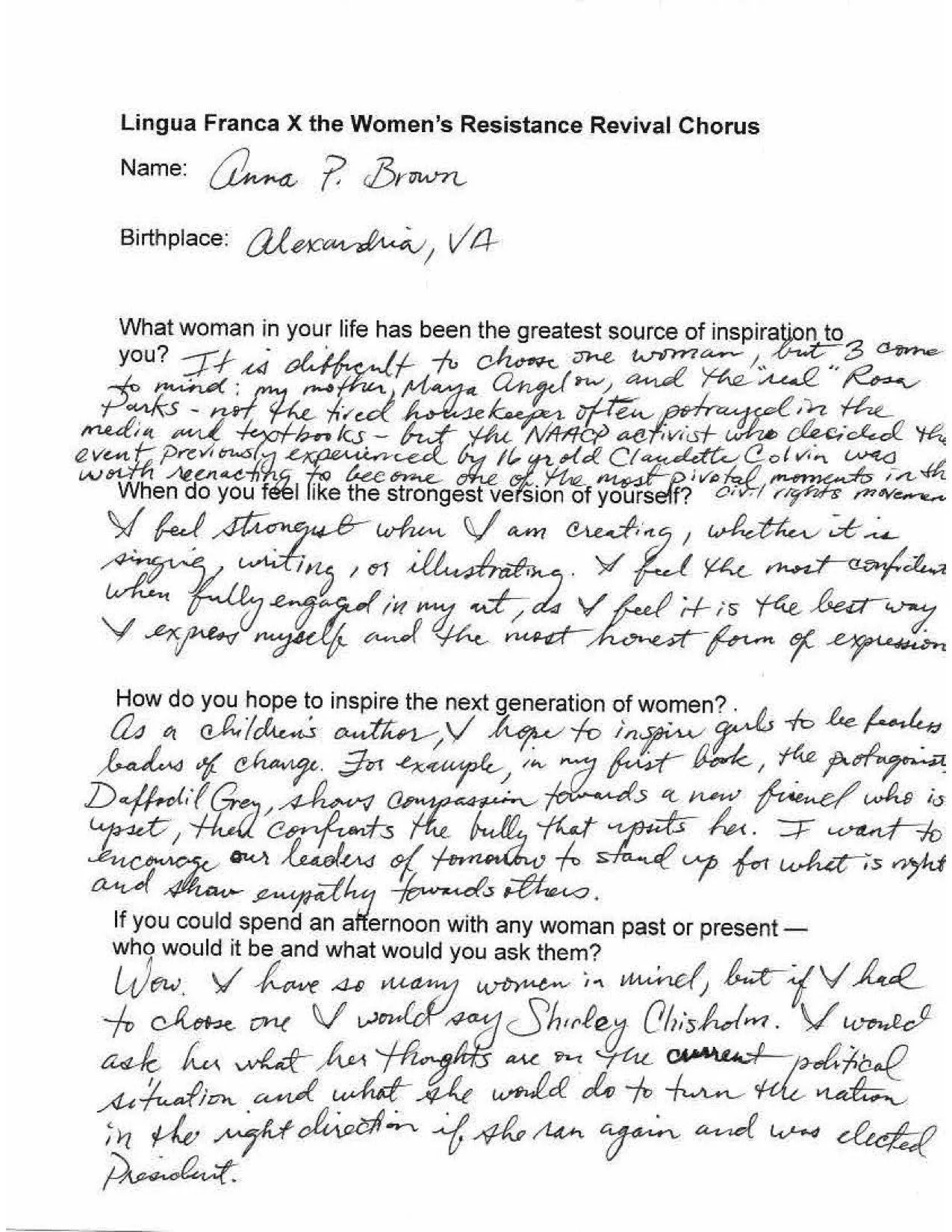 Anna Brown sold by Lingua Franca NYC product image thumbnail 3