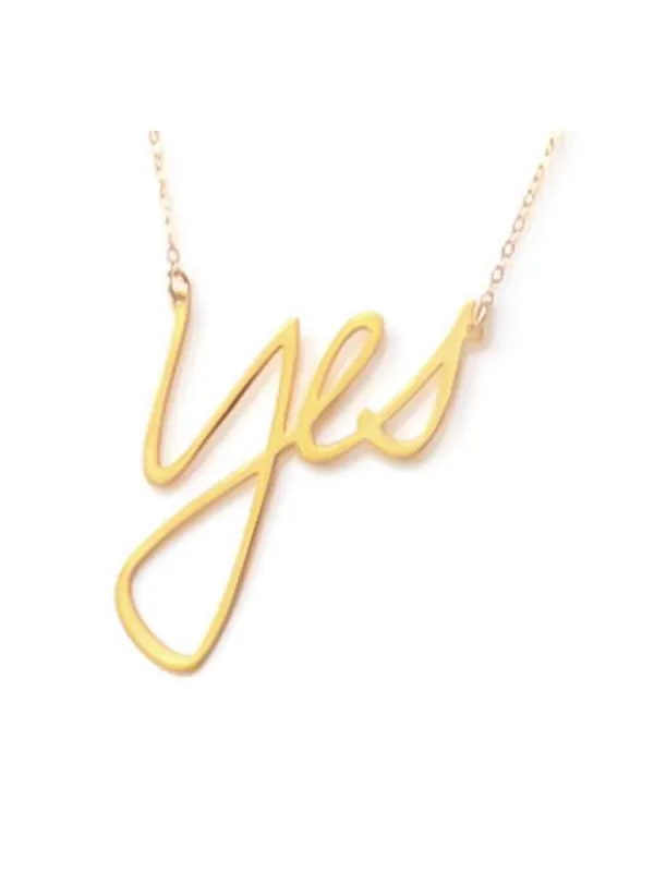 Yes made by Lingua Franca NYC