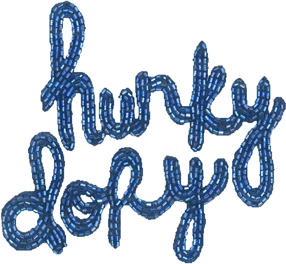 "hunky dory" Patch sold by Lingua Franca NYC