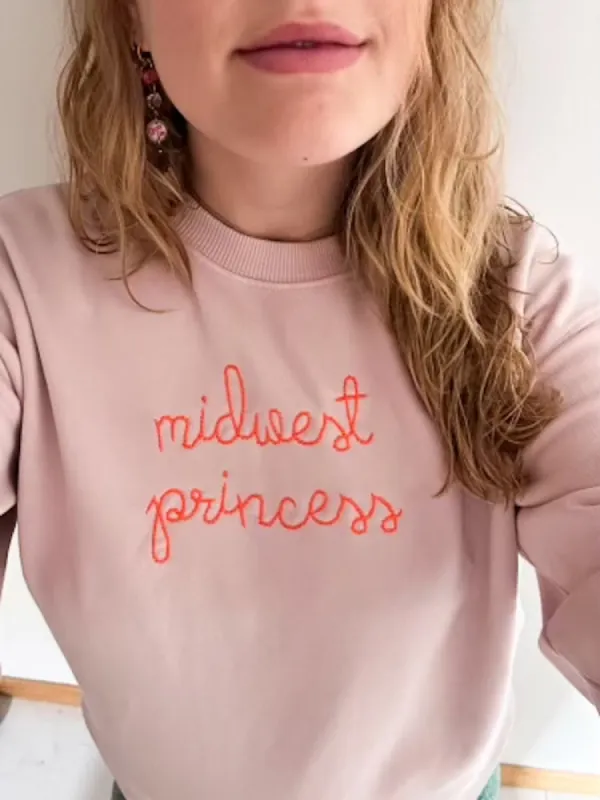 "midwest princess" Women's Sweatshirt sold by Lingua Franca NYC