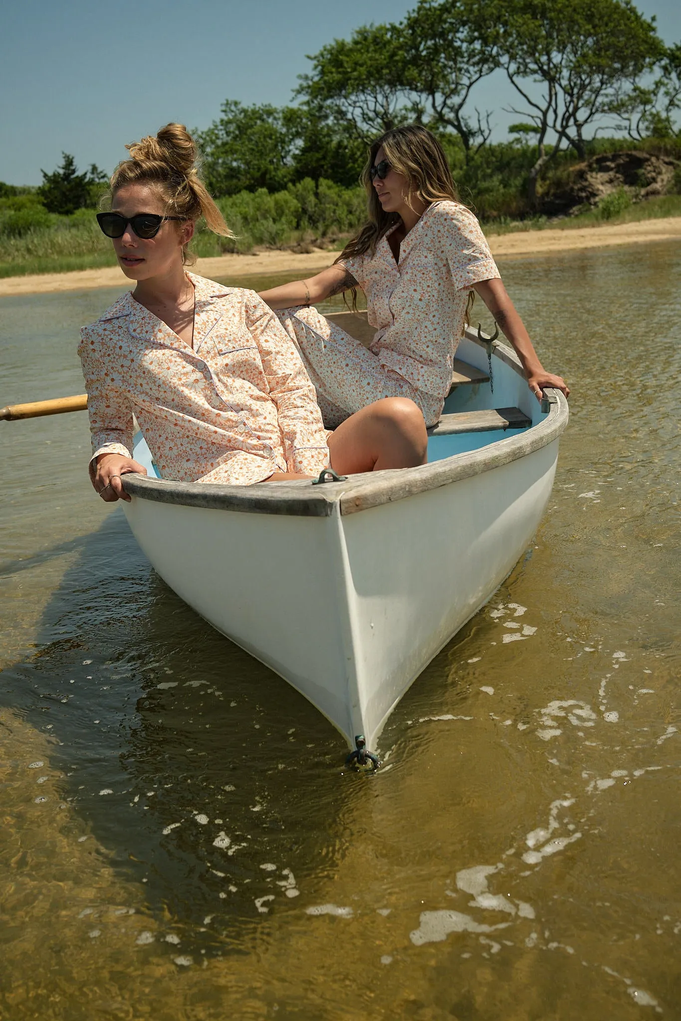 Whoopsie Daisy Short Sleeve PJ Top sold by Lingua Franca NYC product image thumbnail 3