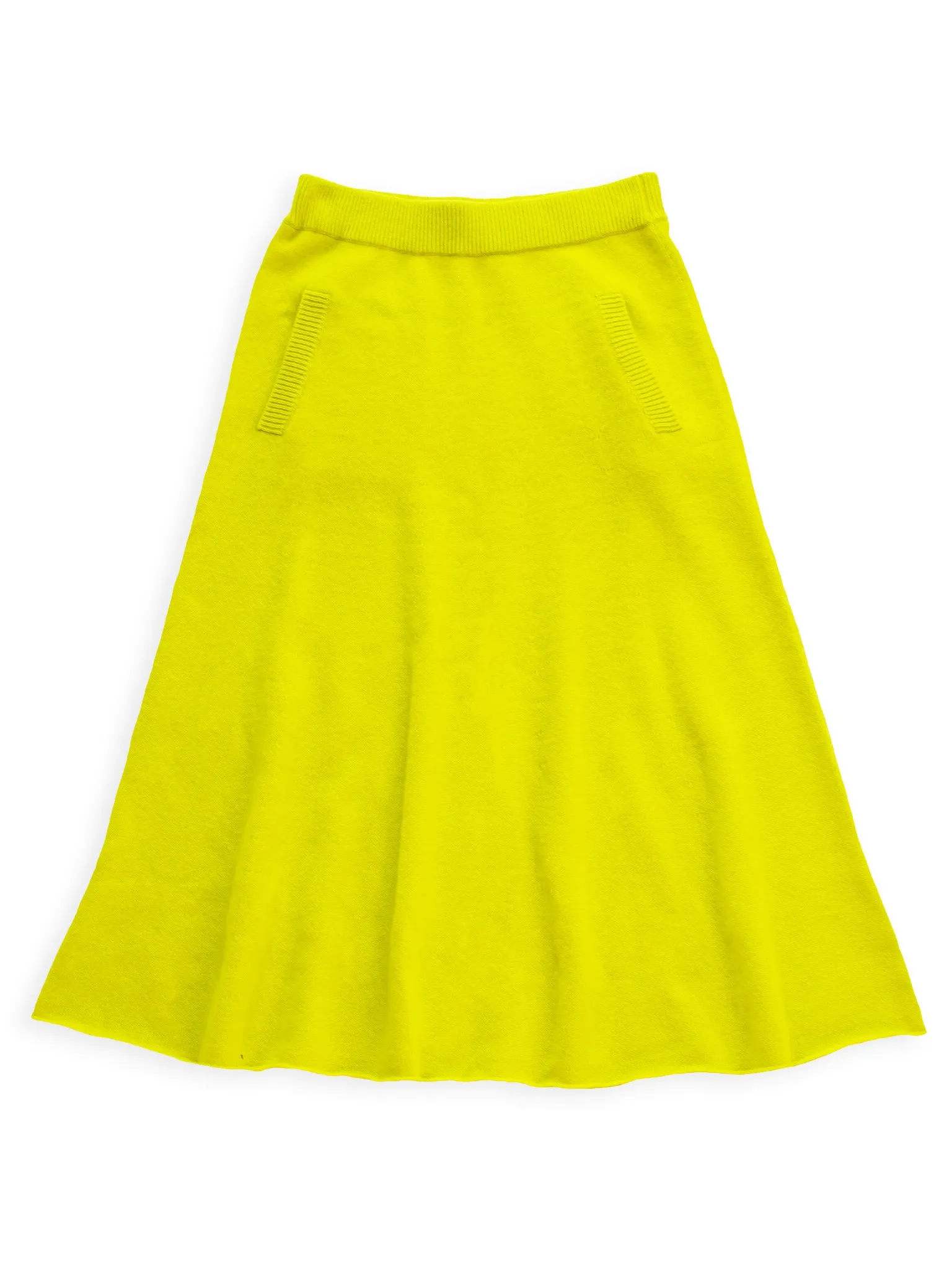 Cashmere A-Line Skirt sold by Lingua Franca NYC product image thumbnail 4