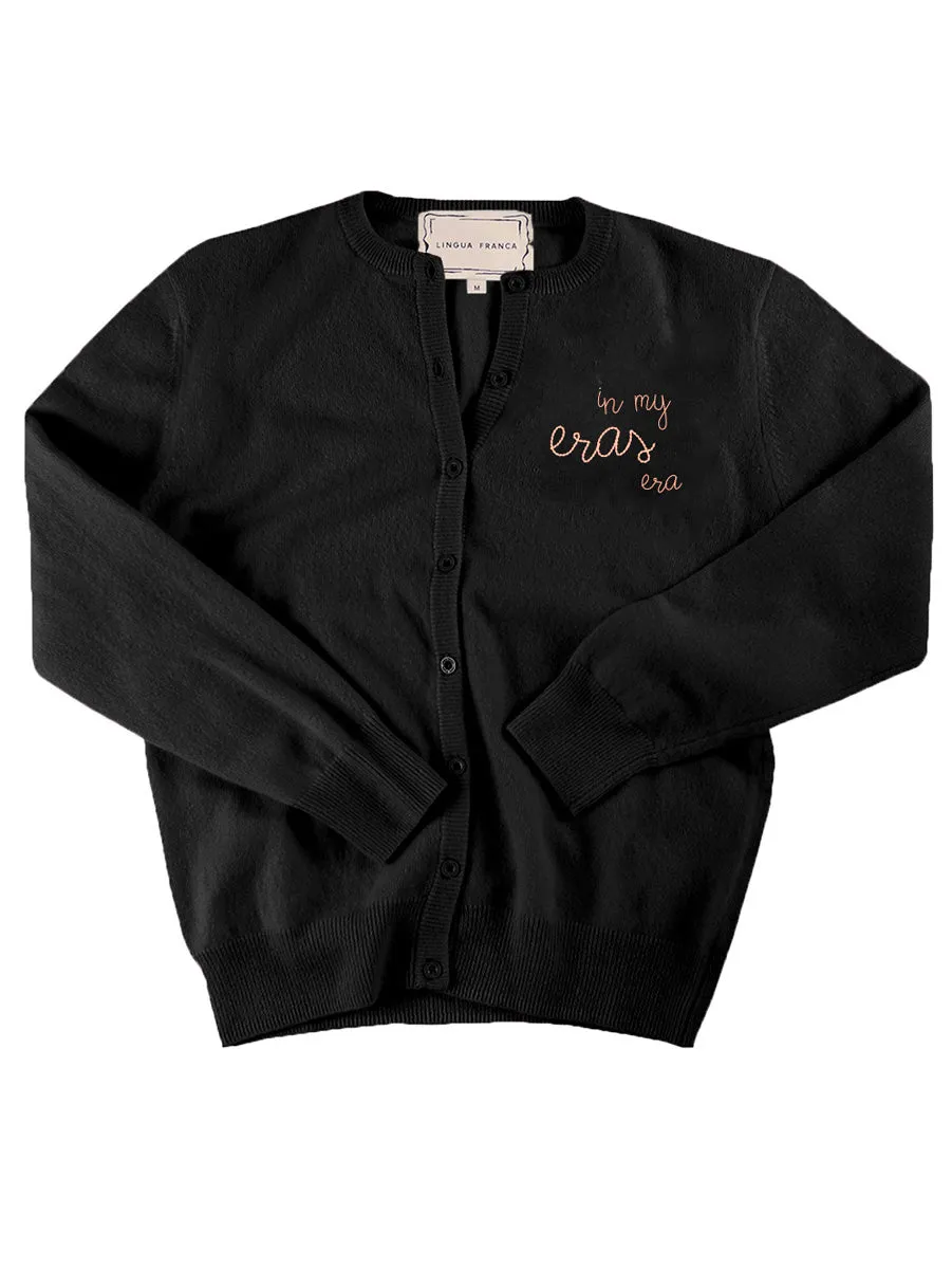 "in my eras era" Cardigan sold by Lingua Franca NYC