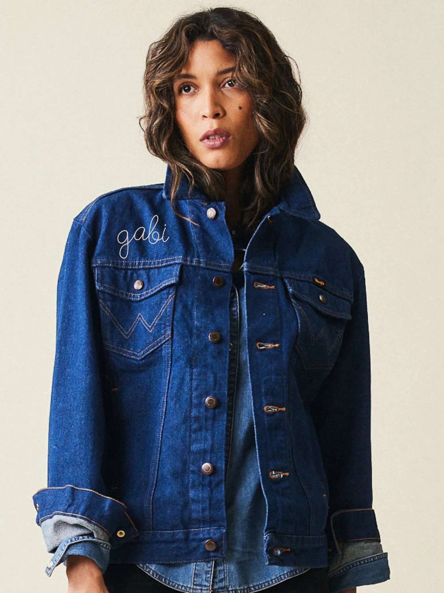 Custom Wrangler® Adult Jacket sold by Lingua Franca NYC