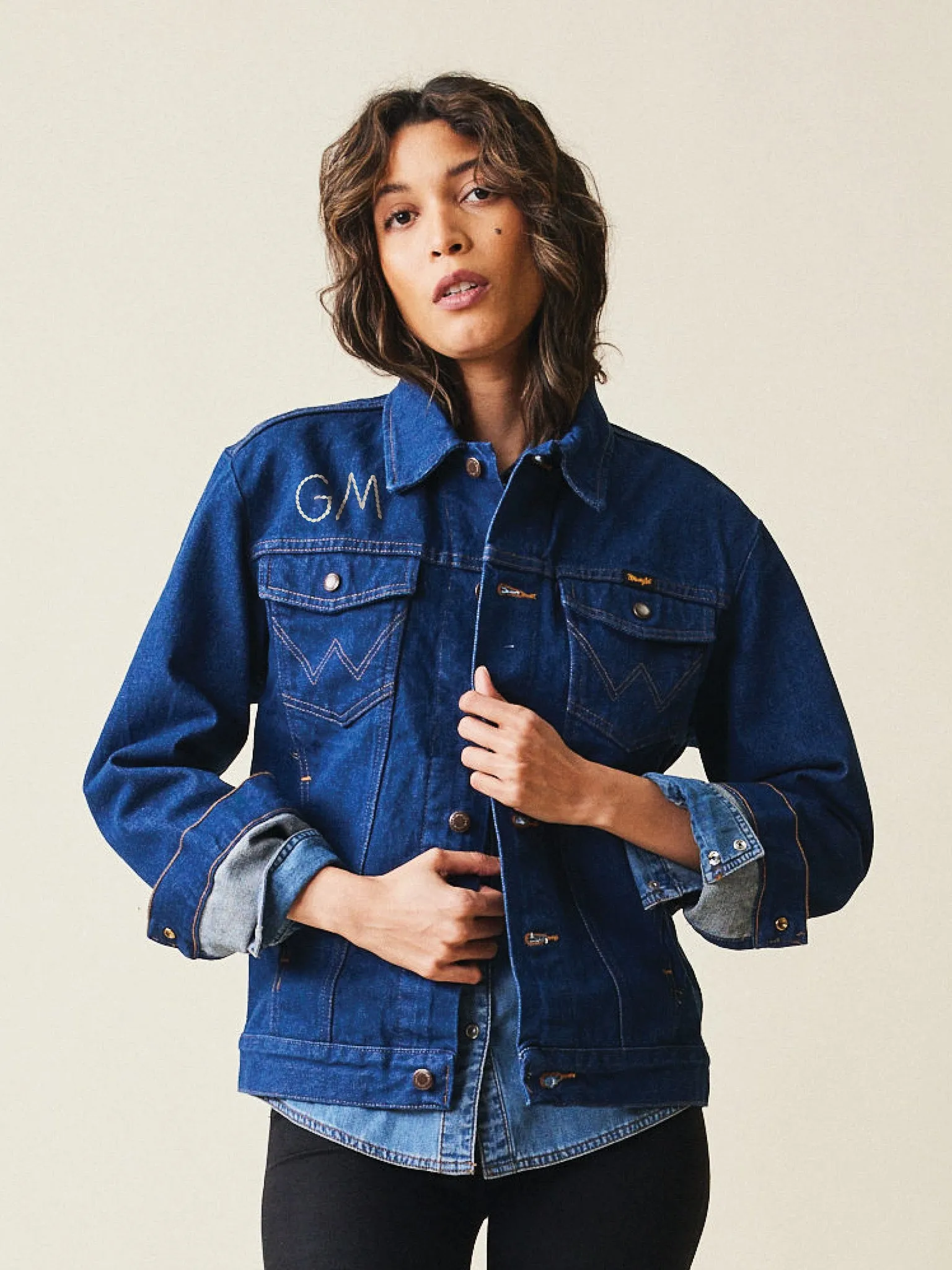 Custom Wrangler® Adult Jacket sold by Lingua Franca NYC product image thumbnail 3