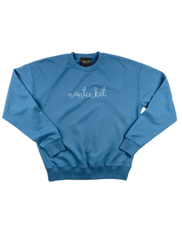 "nantucket" Men's Sweatshirt sold by Lingua Franca NYC