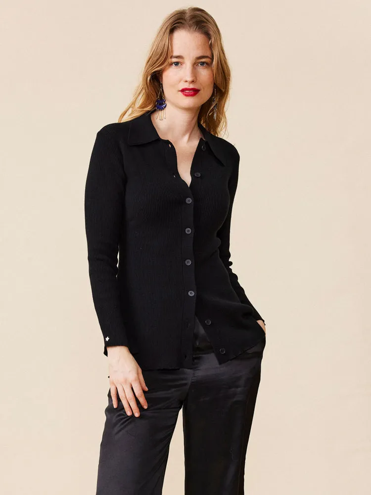 Virginia Cardigan sold by Lingua Franca NYC product image thumbnail 4