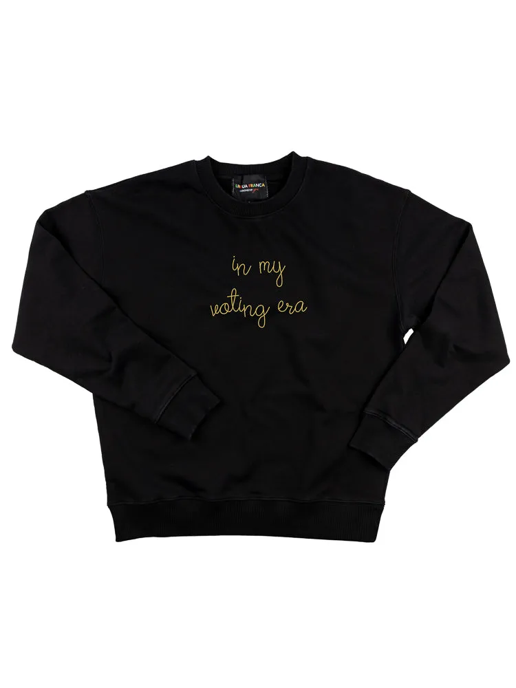 "in my voting era" Women's Sweatshirt sold by Lingua Franca NYC product image thumbnail 3