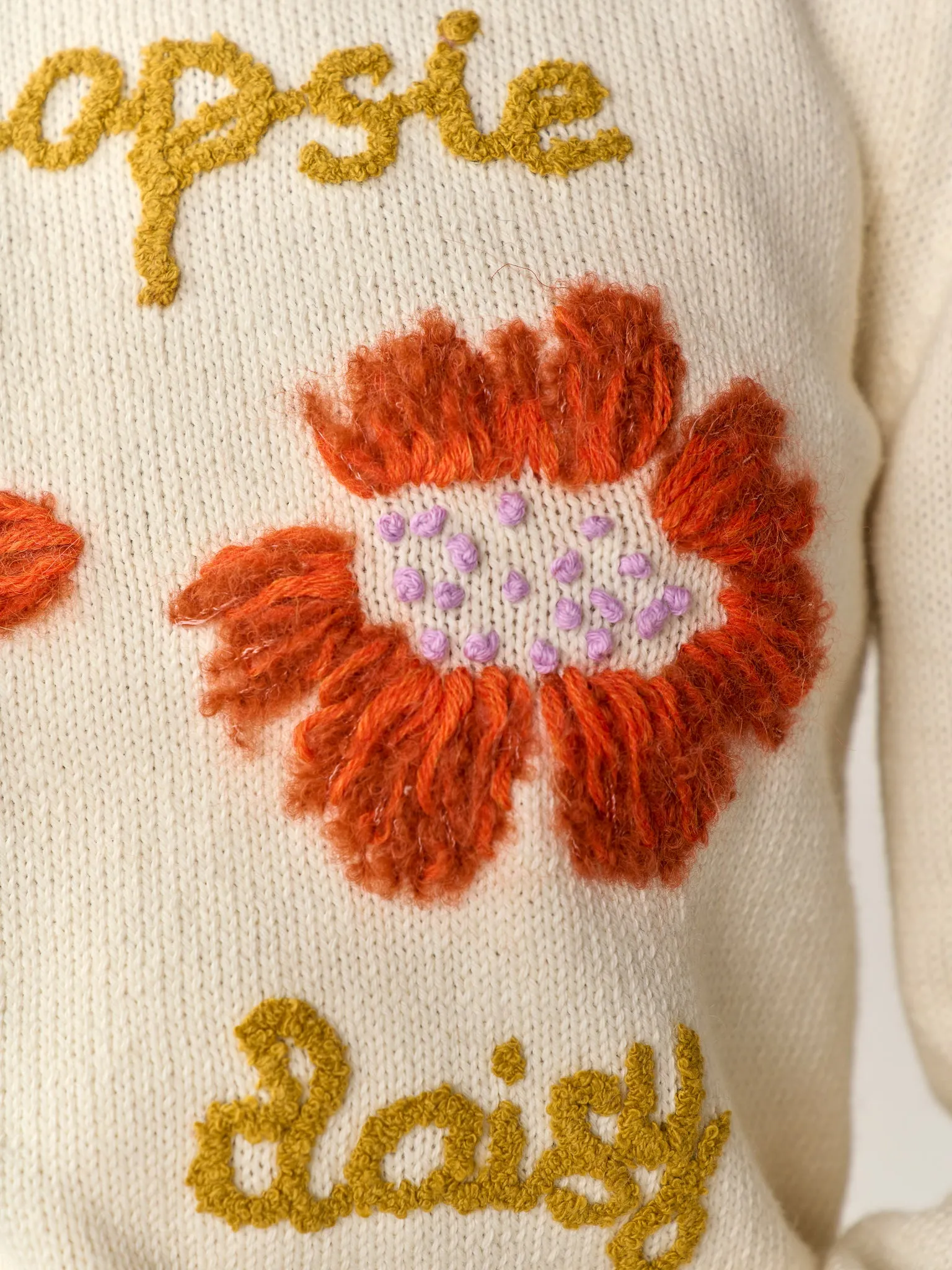 Whoopsie Daisy Pullover sold by Lingua Franca NYC product image thumbnail 3